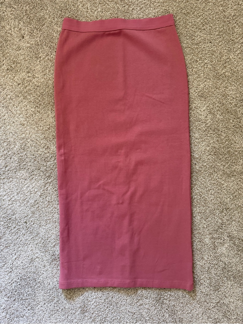 Zara Women’s Mauve Pencil Midi Skirt